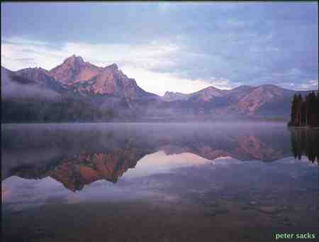 "Sawtooth Morning, Stanley Lake Idaho
