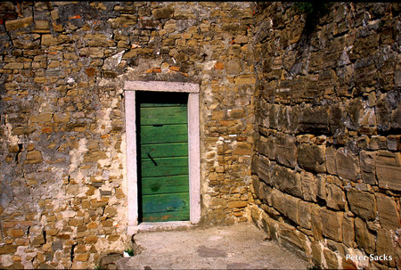 Old Door, Piran Slovenia